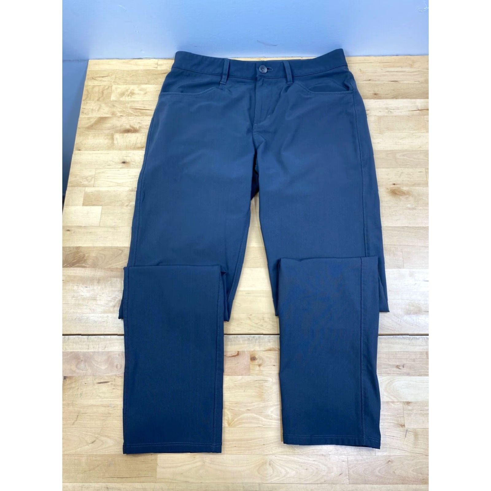 Vuori Vuori Pants Mens 30x32 Gray Chino Straight Stretch Casual Regular 10323 Size US 30 / EU 46 - 2 Thumbnail