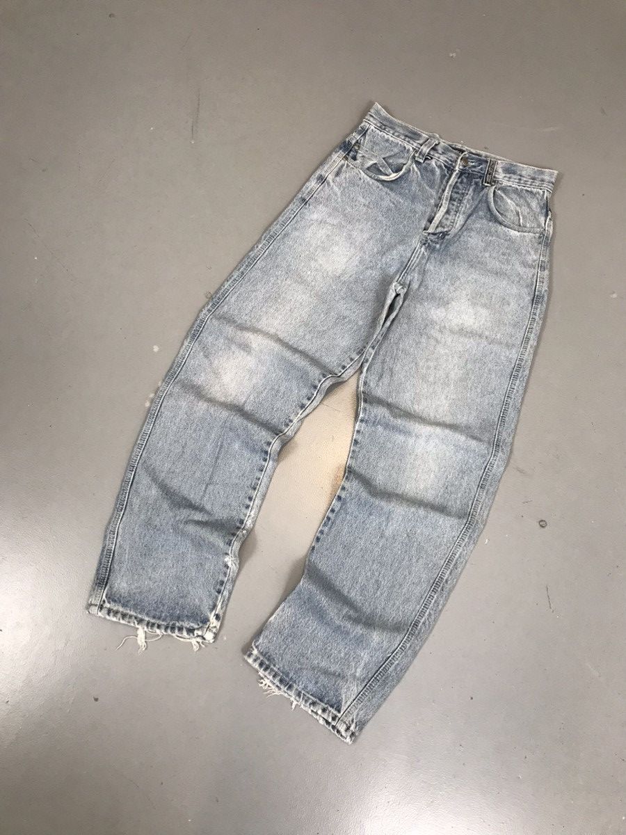 JNCO × Southpole × Vintage Vintage Southpole spell out embroidered faded denim Size US 30 / EU 46 - 2 Thumbnail