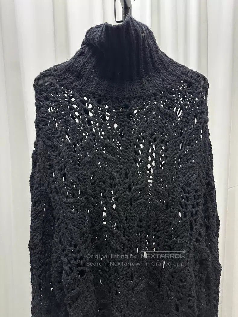 Dries Van Noten Dries Van Noten Loose Hollow Wool Sweater Size M / US 6-8 / IT 42-44 - 6 Thumbnail