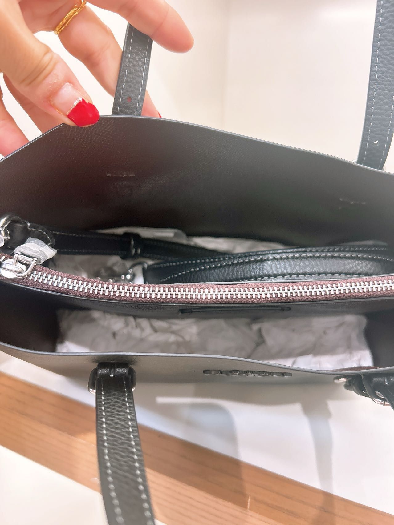 Coach Mollie Tote Bag 25 CV966 Size ONE SIZE - 3 Thumbnail