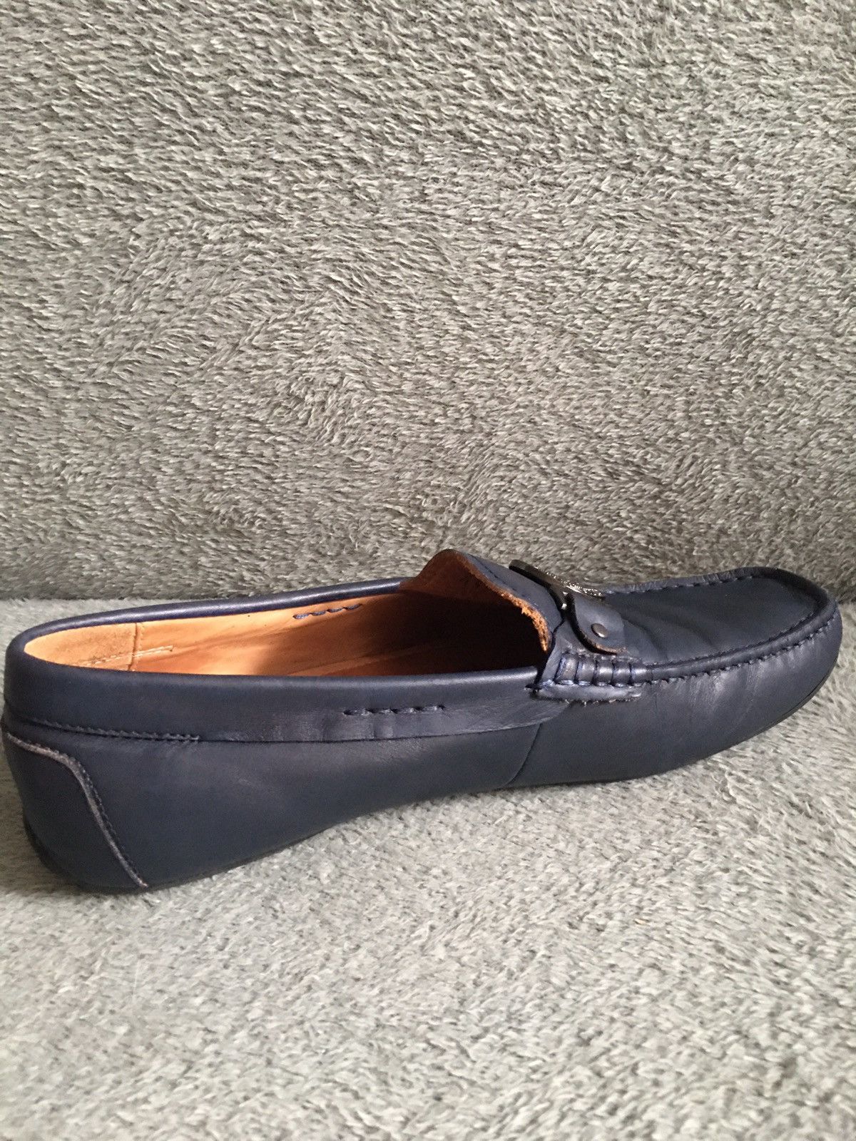 Balmain BALMAIN Leather Loafers Flats Navy Blue EU 42 Size US 9 / EU 42 - 12 Thumbnail