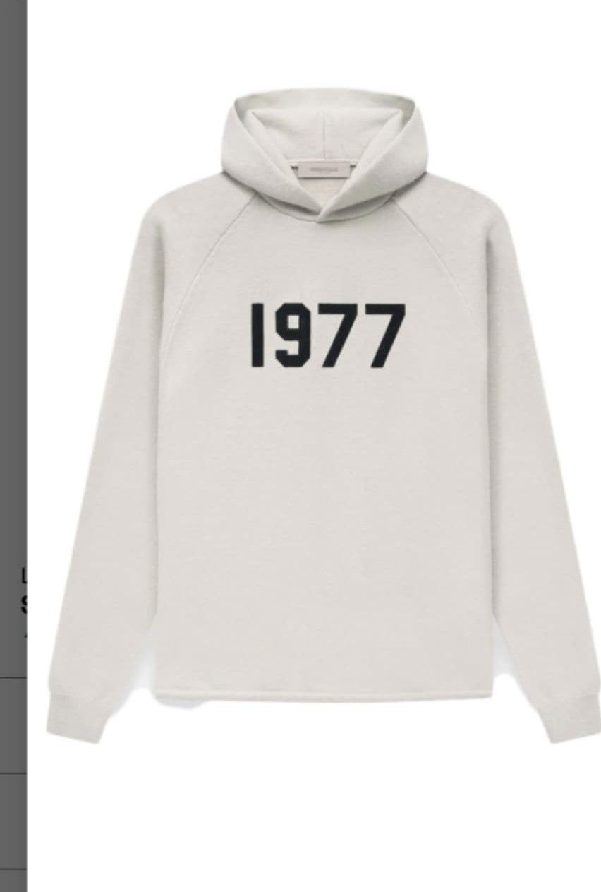 Fear of God sz S Fear of God Essentials 1977 Knit Hoodie wheat Size US S / EU 44-46 / 1 - 1 Thumbnail