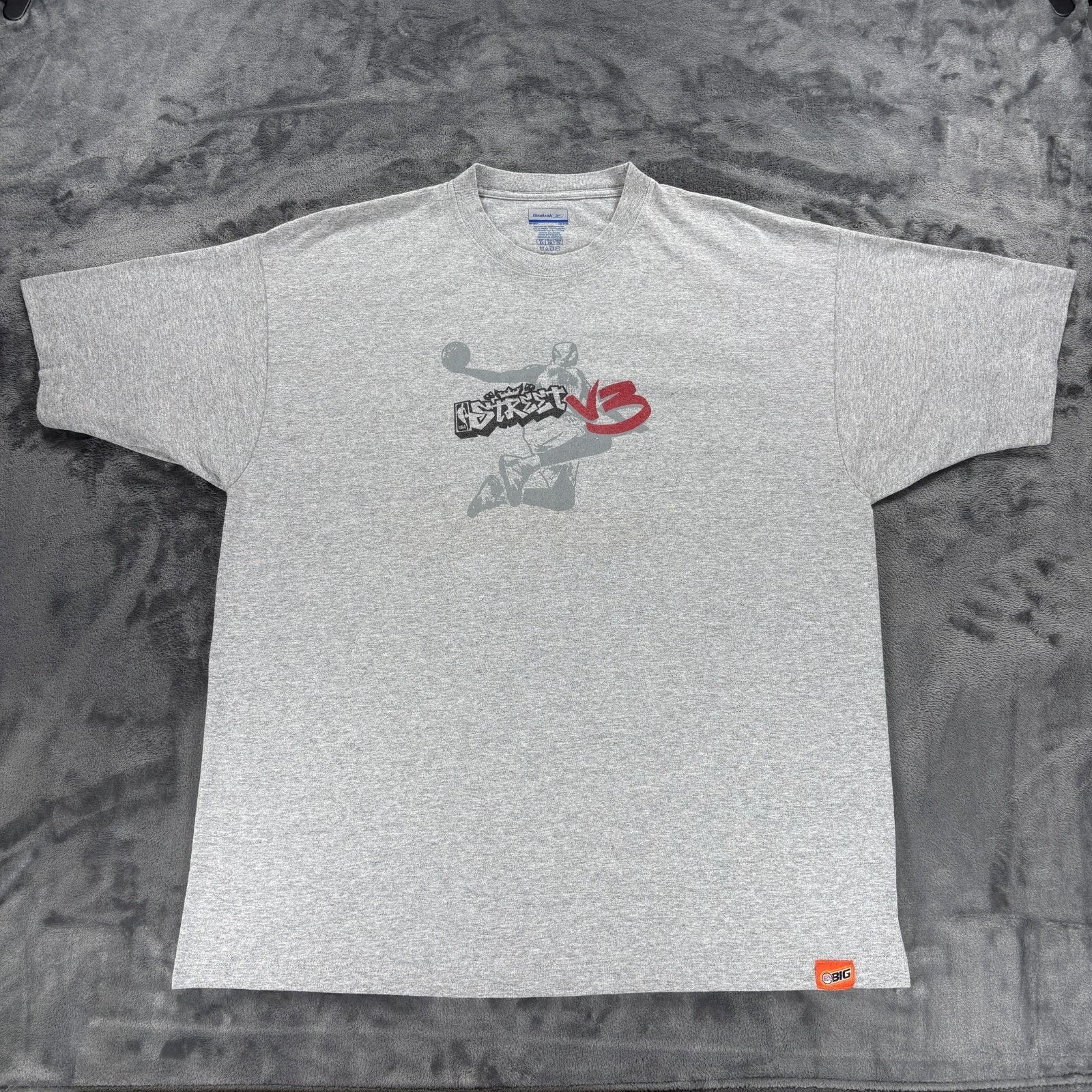 Reebok Vintage Reebok 2004 NBA Street Vol 3 Video Gamer Promo T Shi Size US XL / EU 56 / 4 - 1 Thumbnail