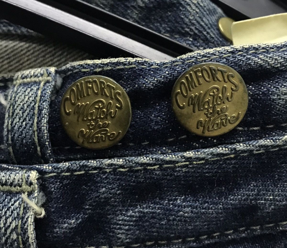 PPFM Vintage PPFM Denim Pants Size US 33 - 7 Thumbnail