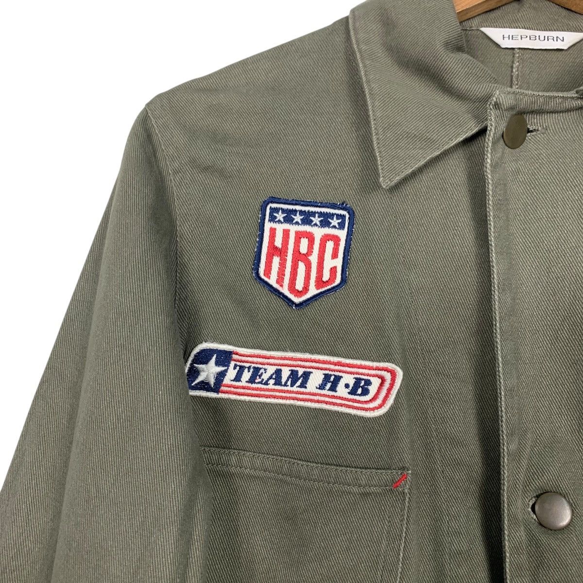 Japan Rags HEPBURN Olive Green Workwear Chore Jacket #2590-C117 Size US M / EU 48-50 / 2 - 10 Thumbnail