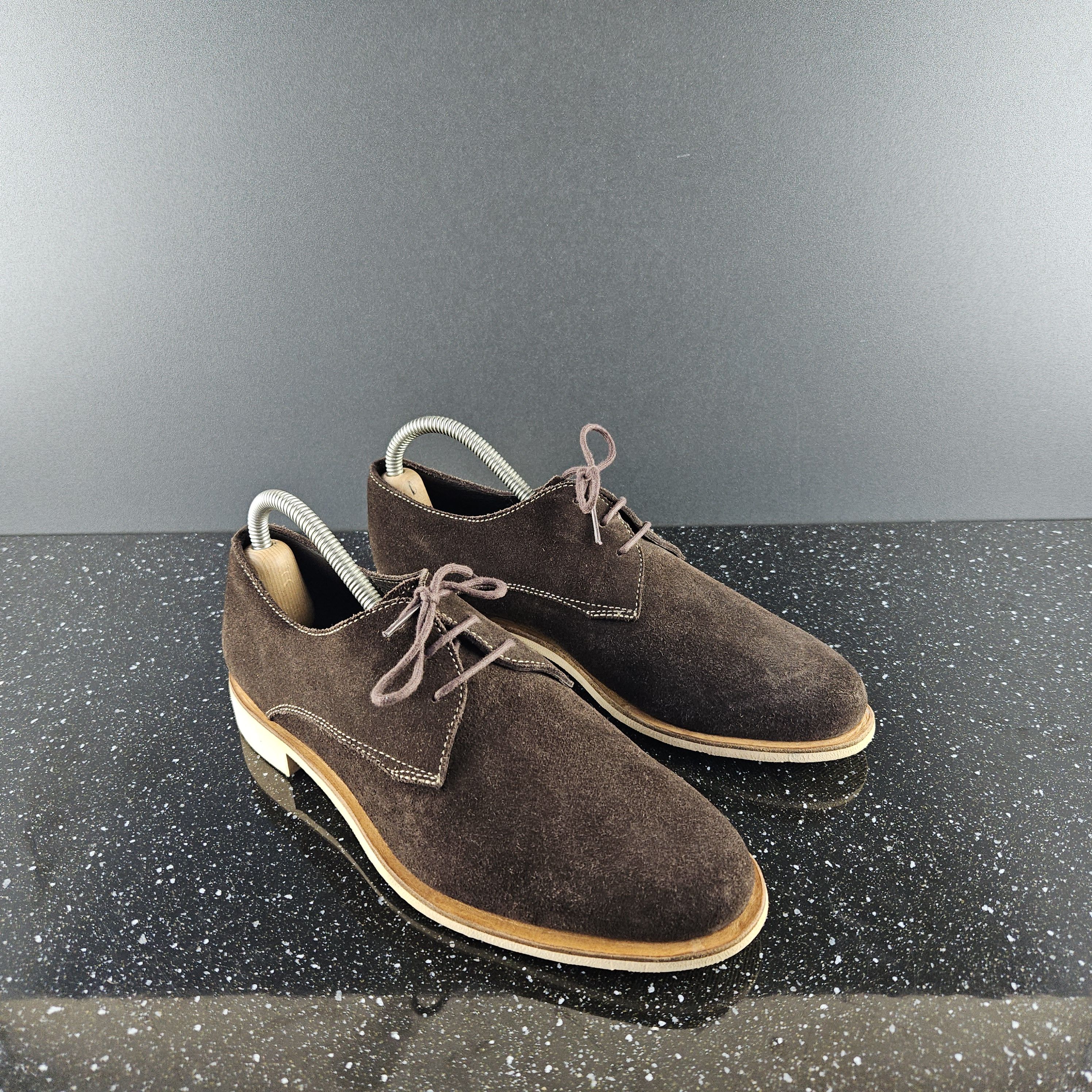 Paraboot Paraboot brown suede shoes Sz 7.5 Size US 8.5 / EU 41-42 - 4 Thumbnail