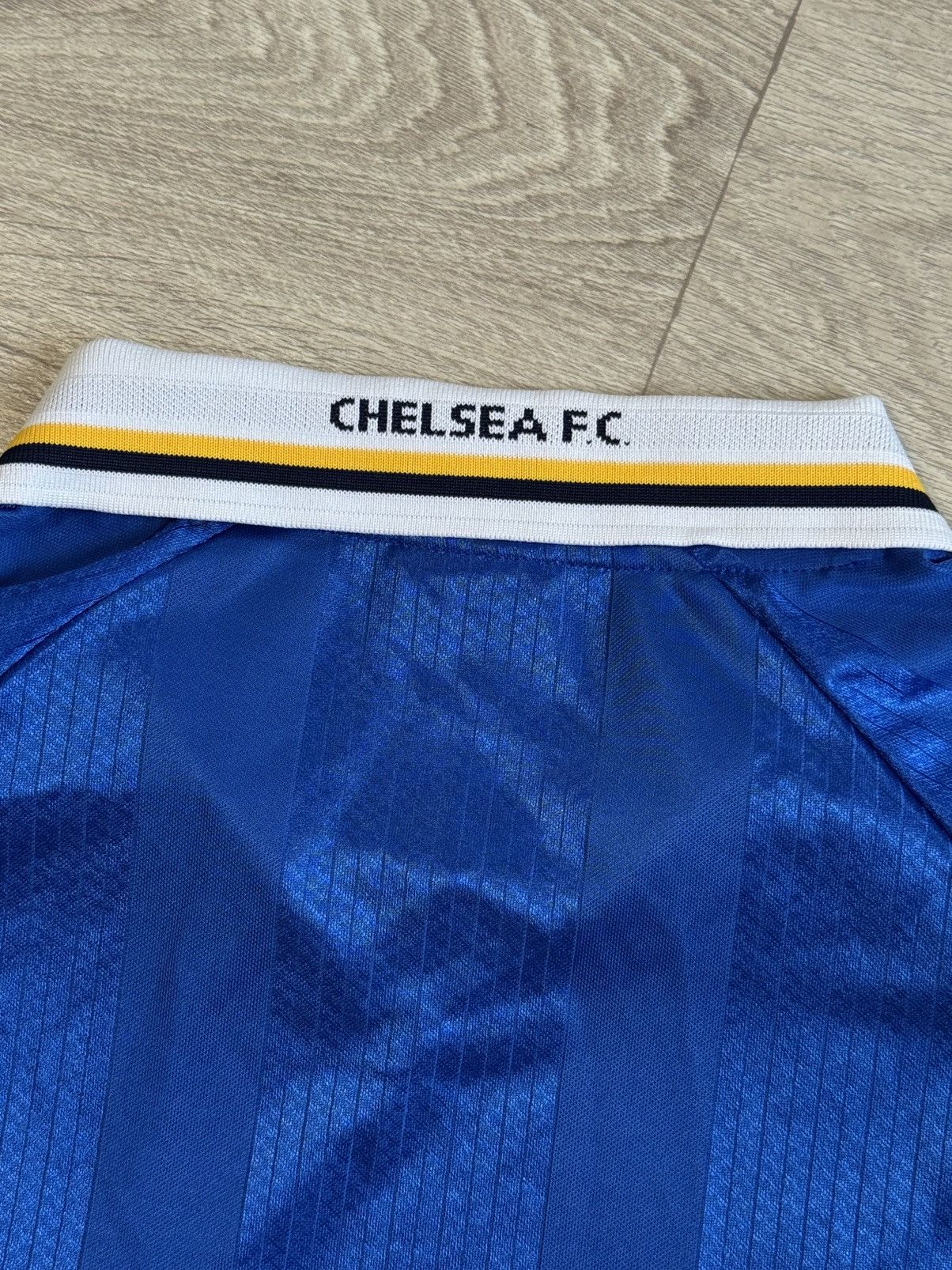 Vintage 🔷Retro Chelsea 1998 ECWC Final Soccer jersey🔷 Size US L / EU 52-54 / 3 - 5 Thumbnail