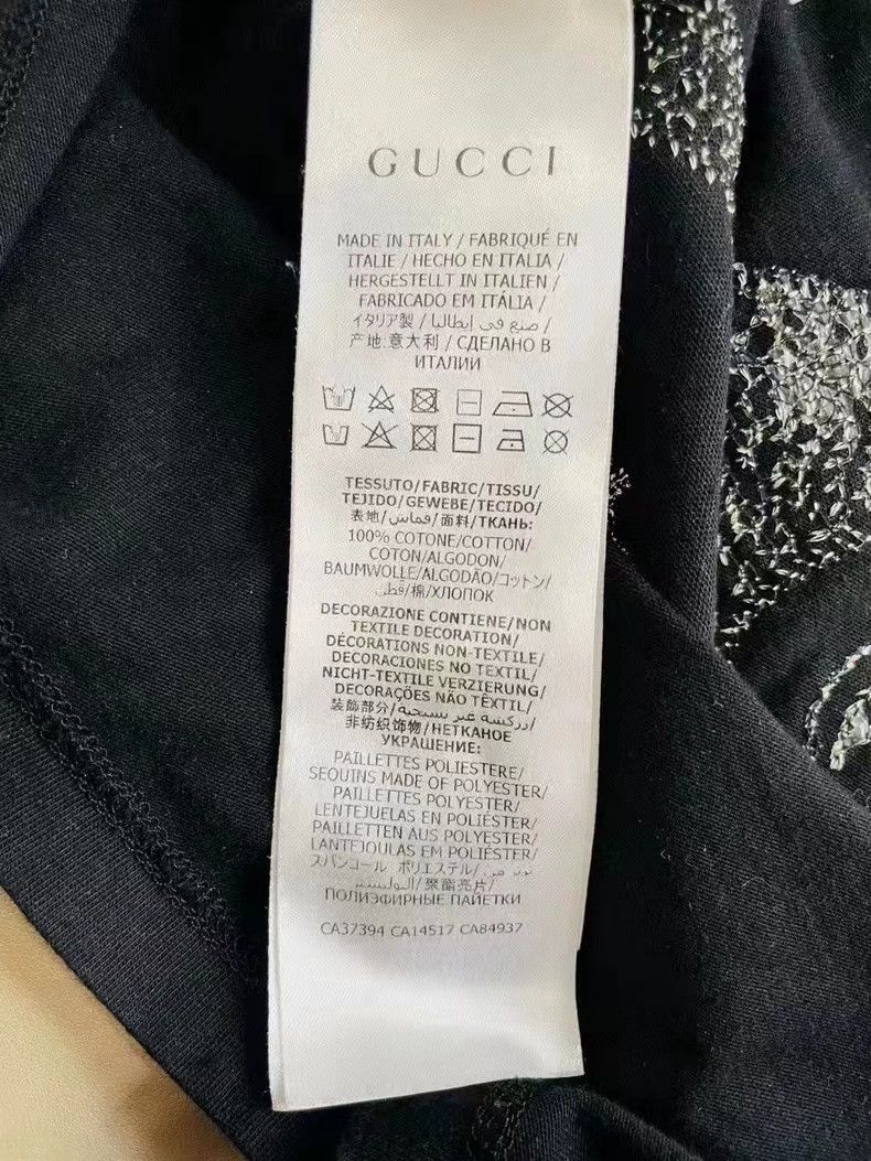 Gucci Gucci Love sequin short-sleeved T-shirt Size S / US 4 / IT 40 - 5 Thumbnail