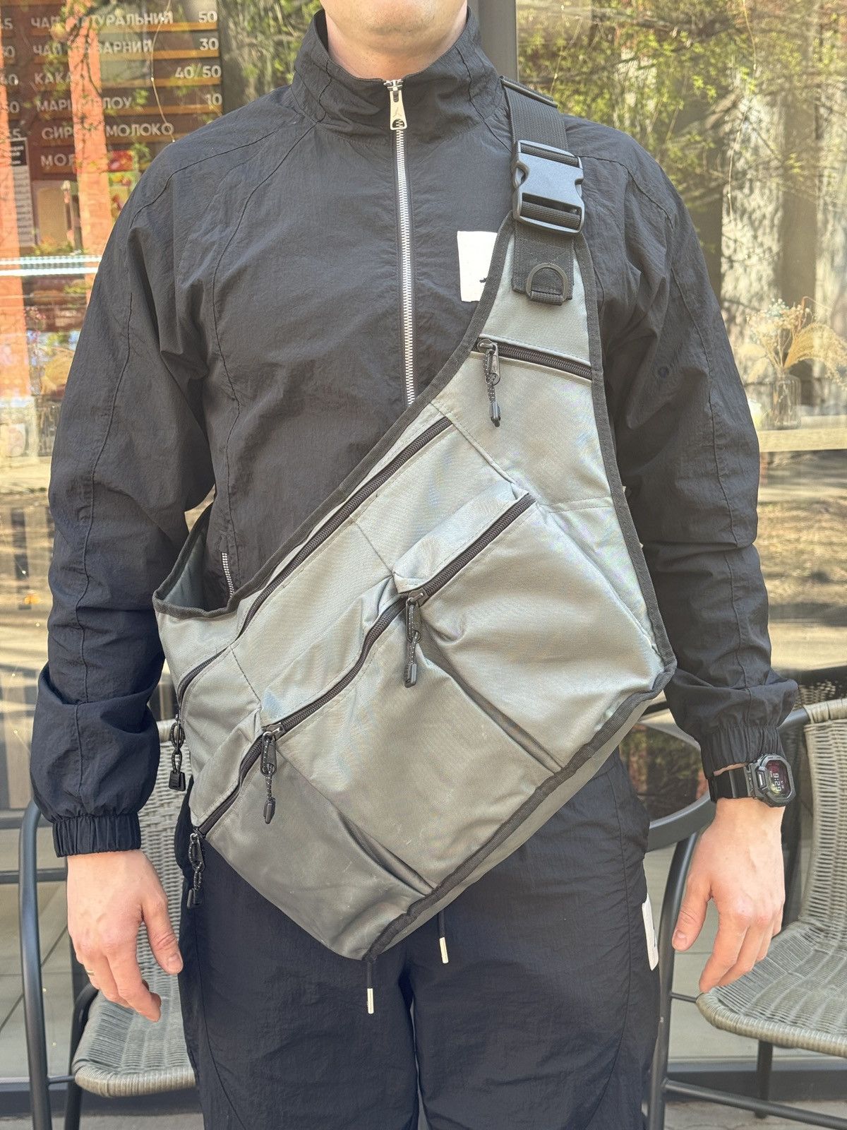 Gap × Vintage gap sling bag avant-garde multiple pocket rare Y2K Size ONE SIZE - 2 Thumbnail