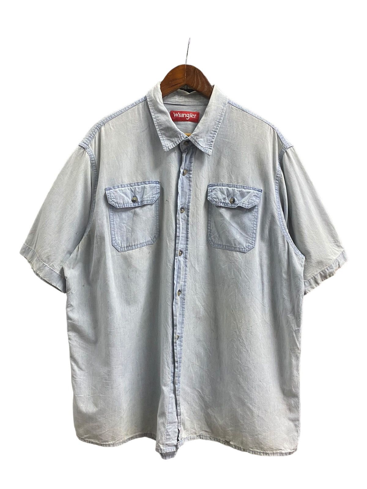 Vintage × Wrangler Vintage Wrangler Button Up Size US XL / EU 56 / 4 - 1 Thumbnail