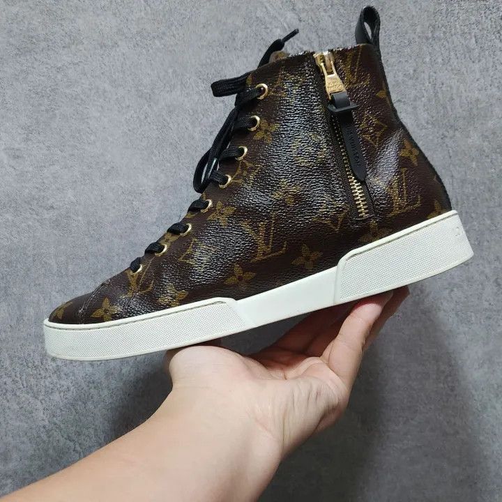 Louis Vuitton Louis Vuitton Stylish Leather Casual Sneakers -2508 Size US 6.5 / EU 39-40 - 5 Thumbnail