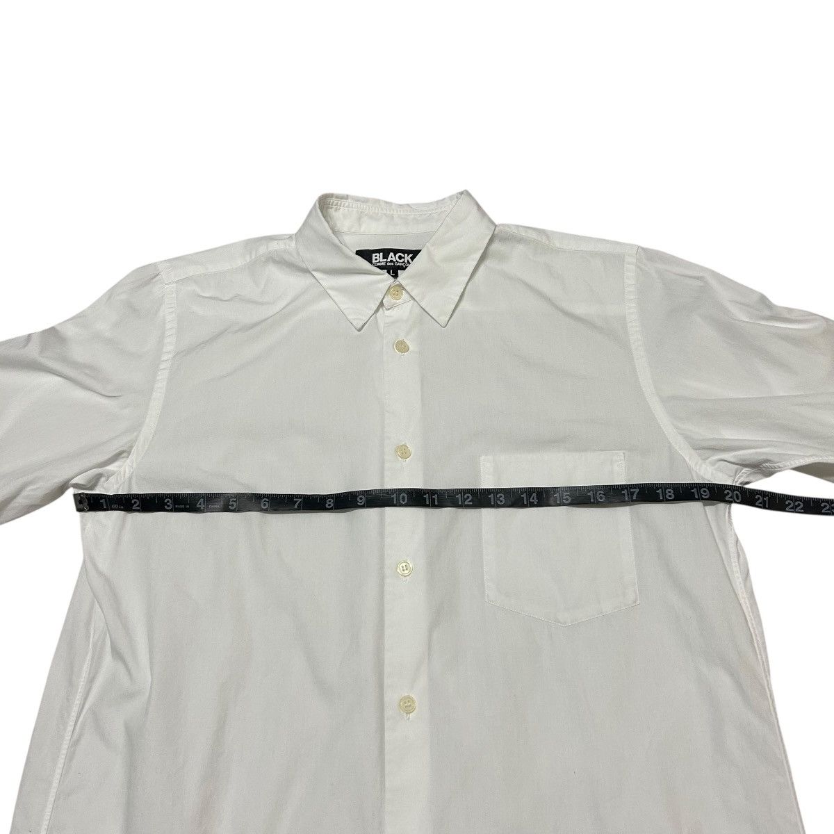 Comme des Garcons 638 BLACK Comme Des Garcons long shirt men casual L cotton Size US L / EU 52-54 / 3 - 12 Thumbnail