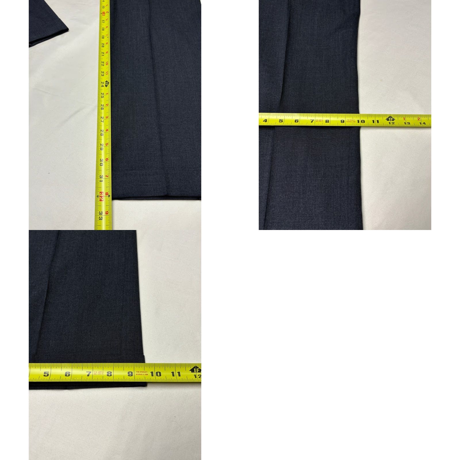 Brooks Brothers VINTAGE Brooks Brothers Dress Pants Men Wool Charcoal Gray 38x32 Pleated Cuffed Straight Front Zip Button Size US 38 / EU 54 - 9 Thumbnail