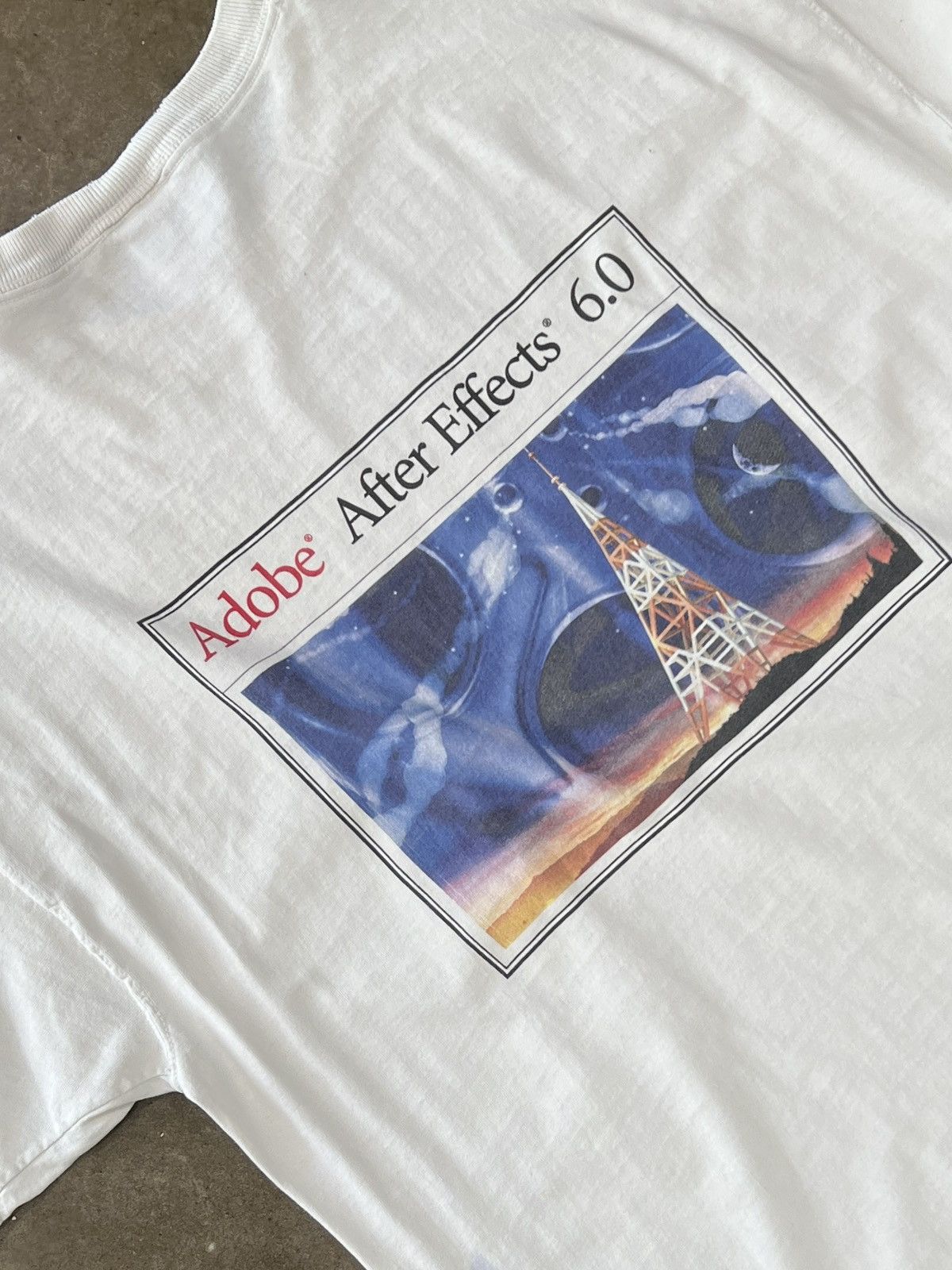 Vintage Vintage 2003 Adobe After Effects 6.0 Creative Tech Tee XL Size US XL / EU 56 / 4 - 1 Thumbnail