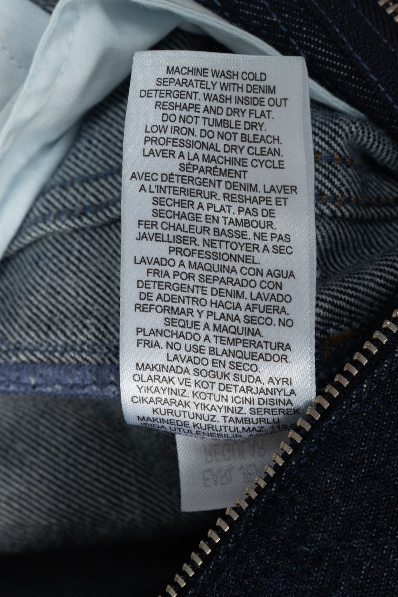 Tibi Tibi Earl Dark Denim Indigo Barrel Jeans Size 25" / US 0 / IT 36 - 11 Thumbnail