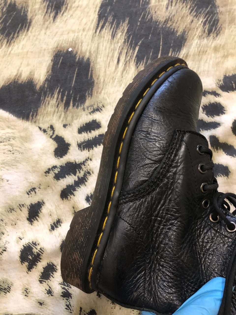 Dr. Martens Smooth Leather Combat Boots