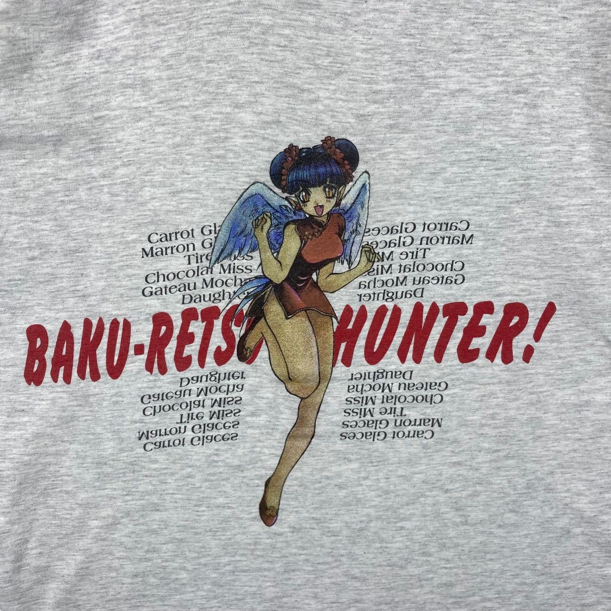 Anime Vintage 90's BAKURETSU HUNTER Japanese Anime Graphic Tee Size US L / EU 52-54 / 3 - 2 Thumbnail