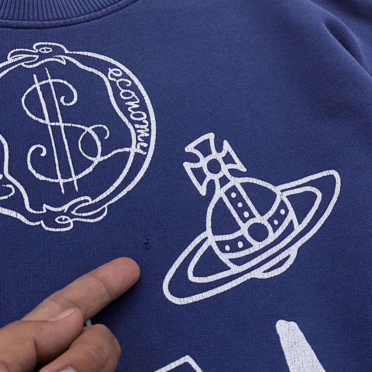 Vivienne Westwood Vivienne Westwood Anglomania Big Logo Sweatshirt Size US M / EU 48-50 / 2 - 5 Thumbnail