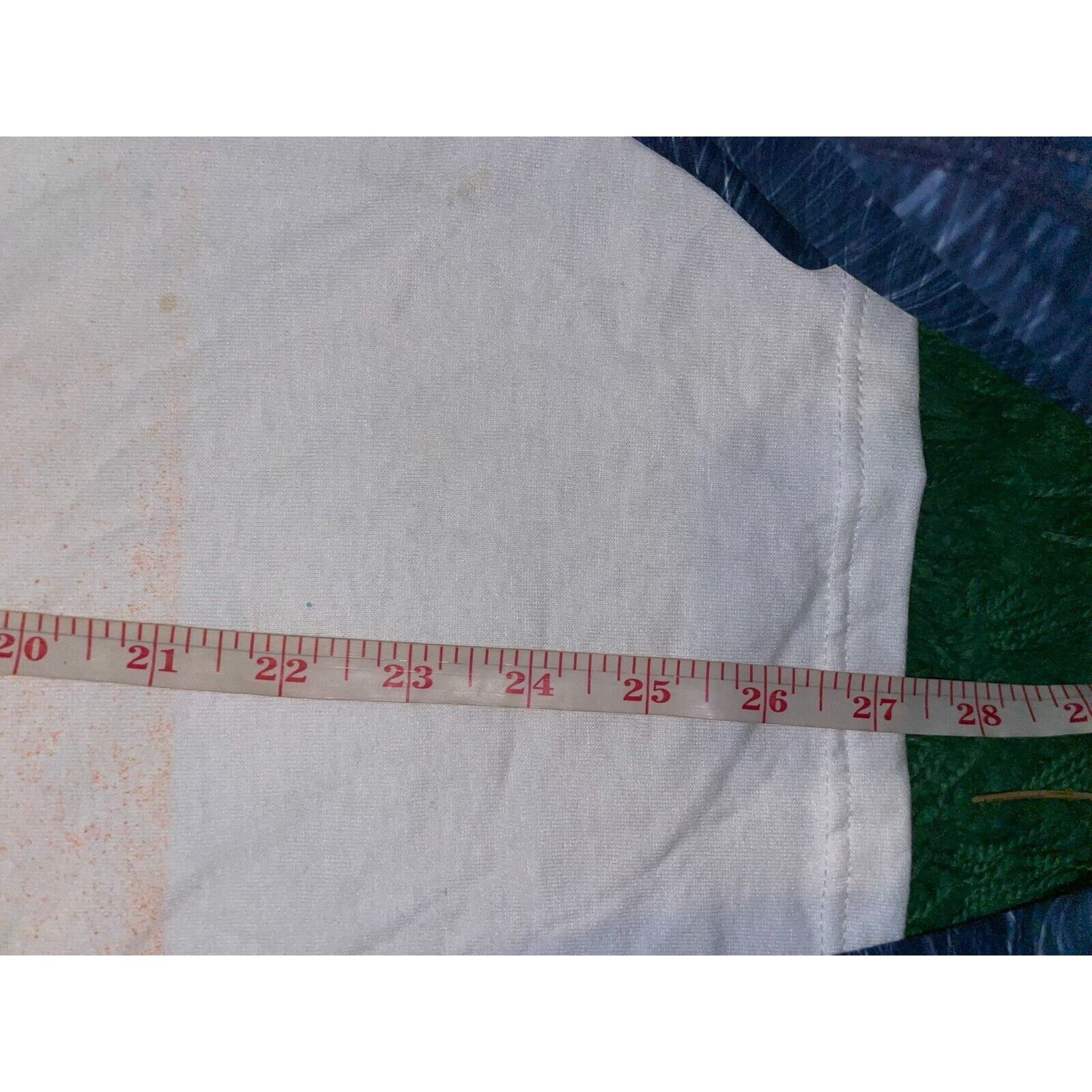 Jerzees Vintage Tree Shirt Red Green Orange Forest Tee Nature Medium Size US M / EU 48-50 / 2 - 14 Thumbnail