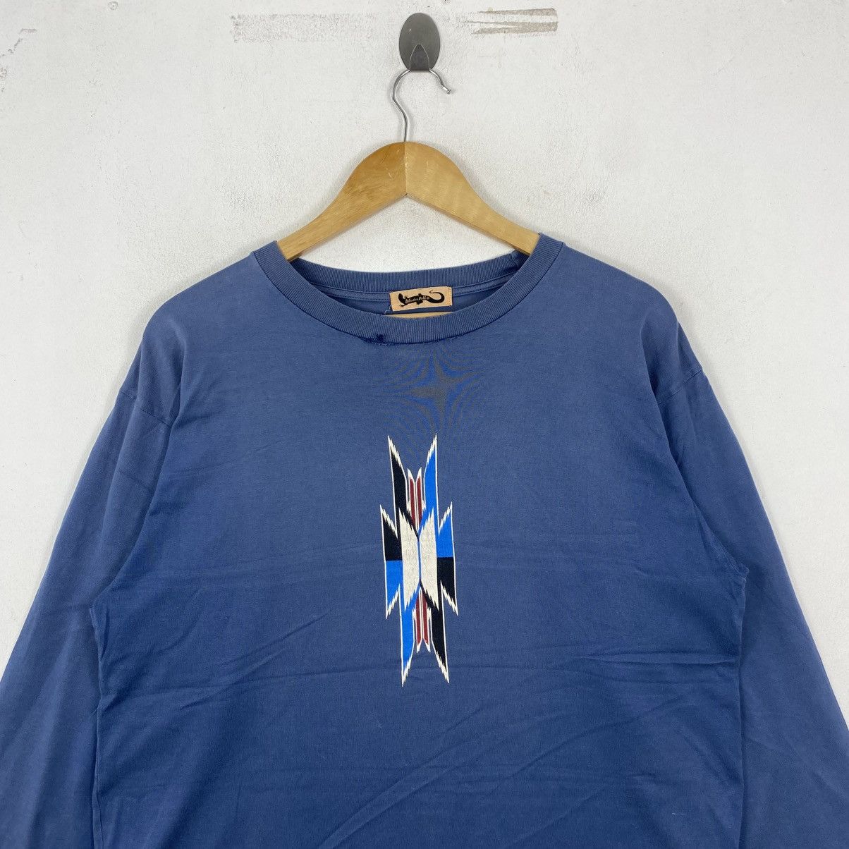 Vintage Vintage Wooden Doll Japanese Streetwear Long Sleeve Tee Size US L / EU 52-54 / 3 - 3 Thumbnail