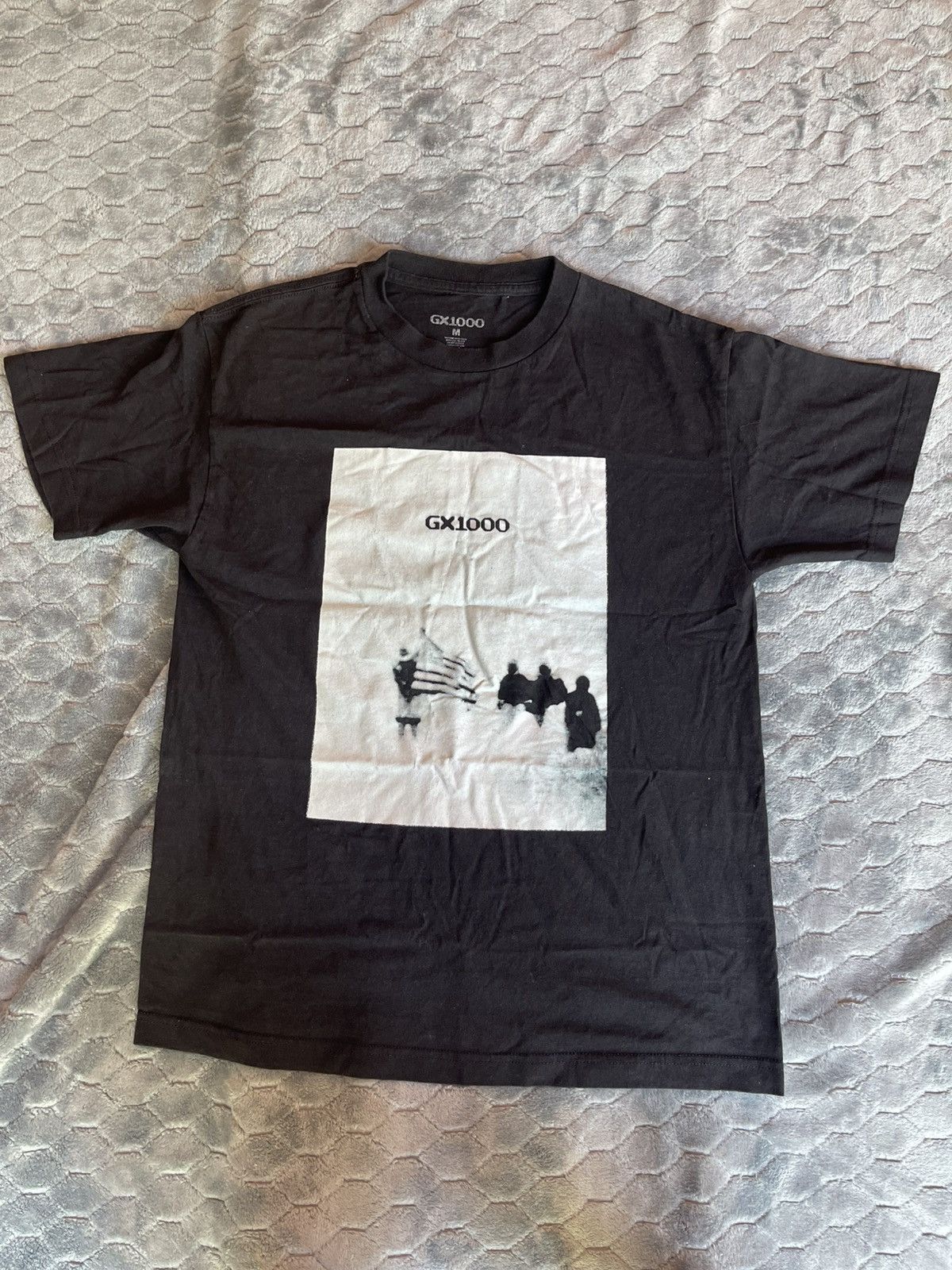 GX1000 × Vintage GX1000 American Flag Black T-Shirt Size US M / EU 48-50 / 2 - 1 Thumbnail