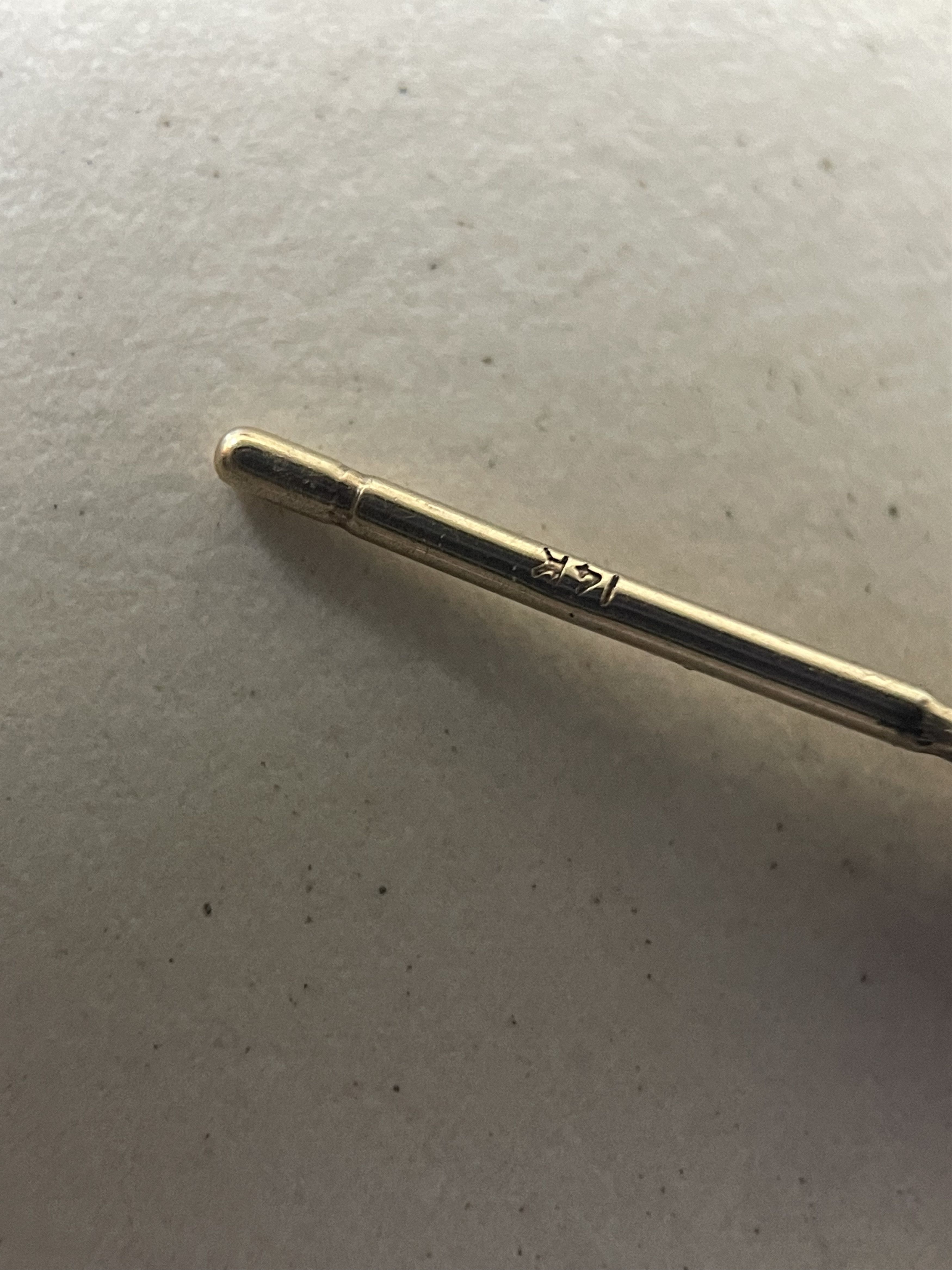 Chrome Hearts Chrome Hearts Silver Pink Saph Tiny E Plus Earring Drop Size ONE SIZE - 7 Thumbnail