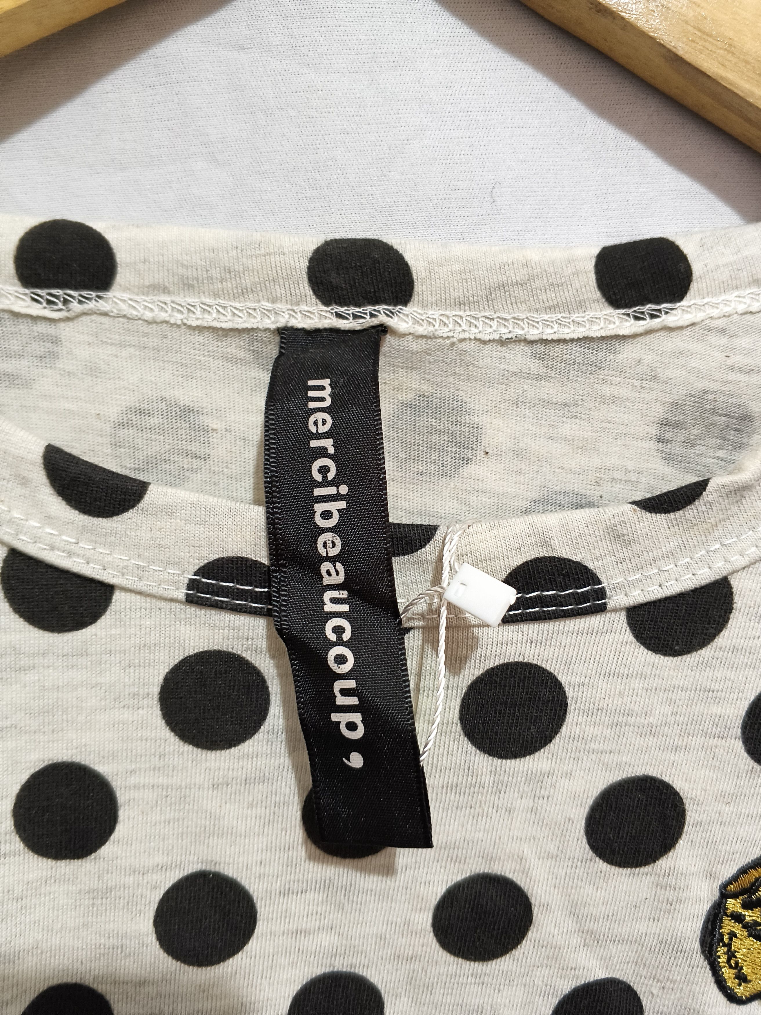 mercibeaucoup Mercibeaucoup Polkadot Tshirt Size S / US 4 / IT 40 - 6 Thumbnail