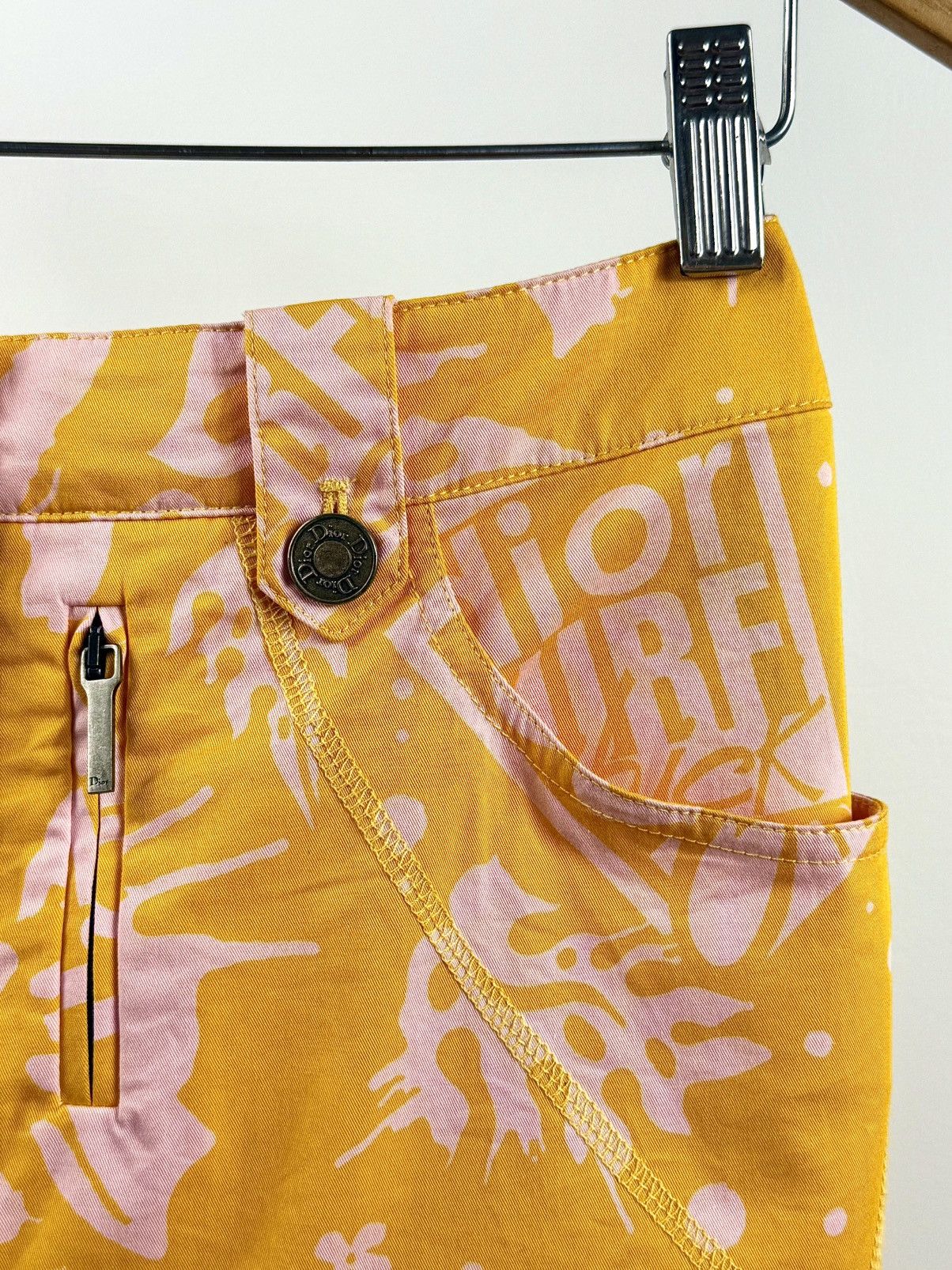 Dior Dior - John Galliano - SS/04 - Surf Chick - Mini Skirt Size 27" / US 4 / IT 40 - 6 Thumbnail