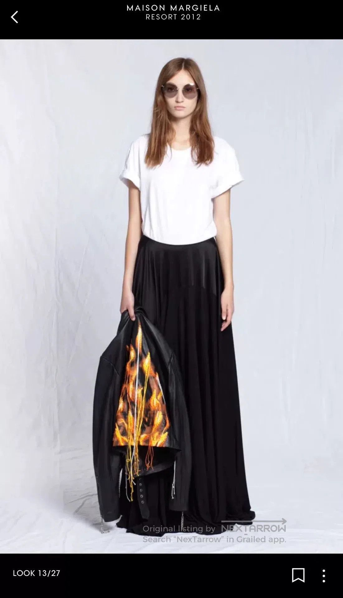 Maison Margiela Maison Martin Margiela Runway Flame Leather Jacket. Size S / US 4 / IT 40 - 4 Thumbnail