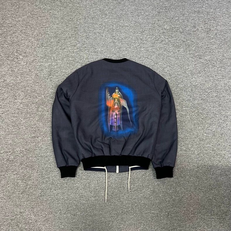 Loewe LOEWE size44 Rocket pattern print zipper baseball jacket Size US S / EU 44-46 / 1 - 2 Thumbnail