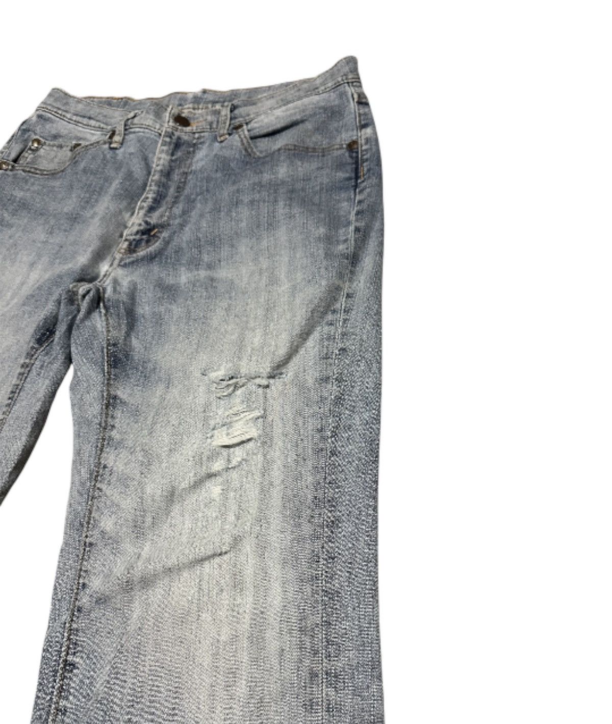 Big John Vintage Big John Straight Leg Faded Blue Jeans Size US 30 / EU 46 - 4 Thumbnail