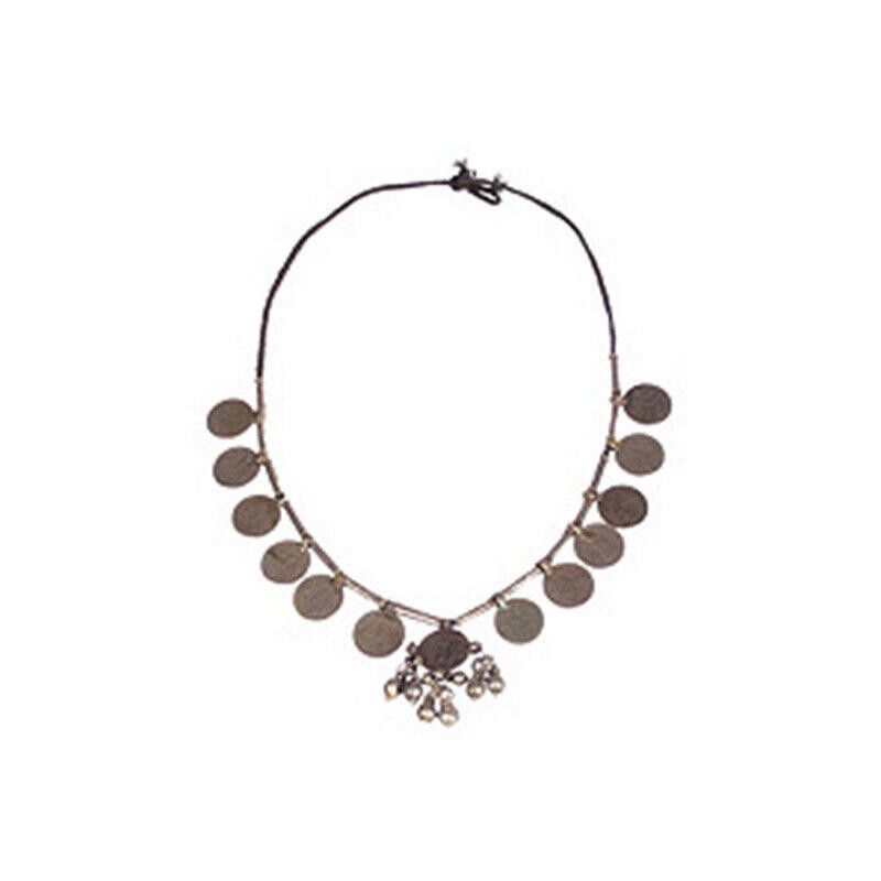 Designer Bedouin Rajasthan India Coin Necklace Size ONE SIZE - 1 Thumbnail