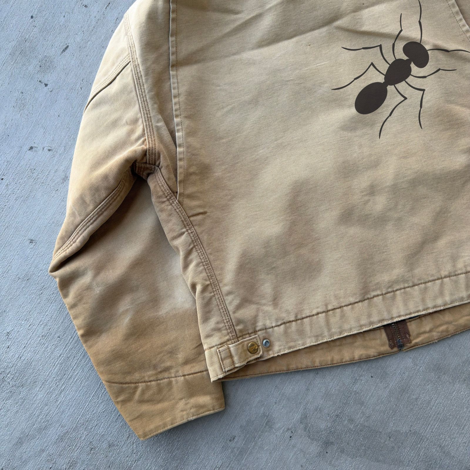 Carhartt × Vintage Carhartt faded brown Detroit work wear jacket Size US M / EU 48-50 / 2 - 7 Thumbnail