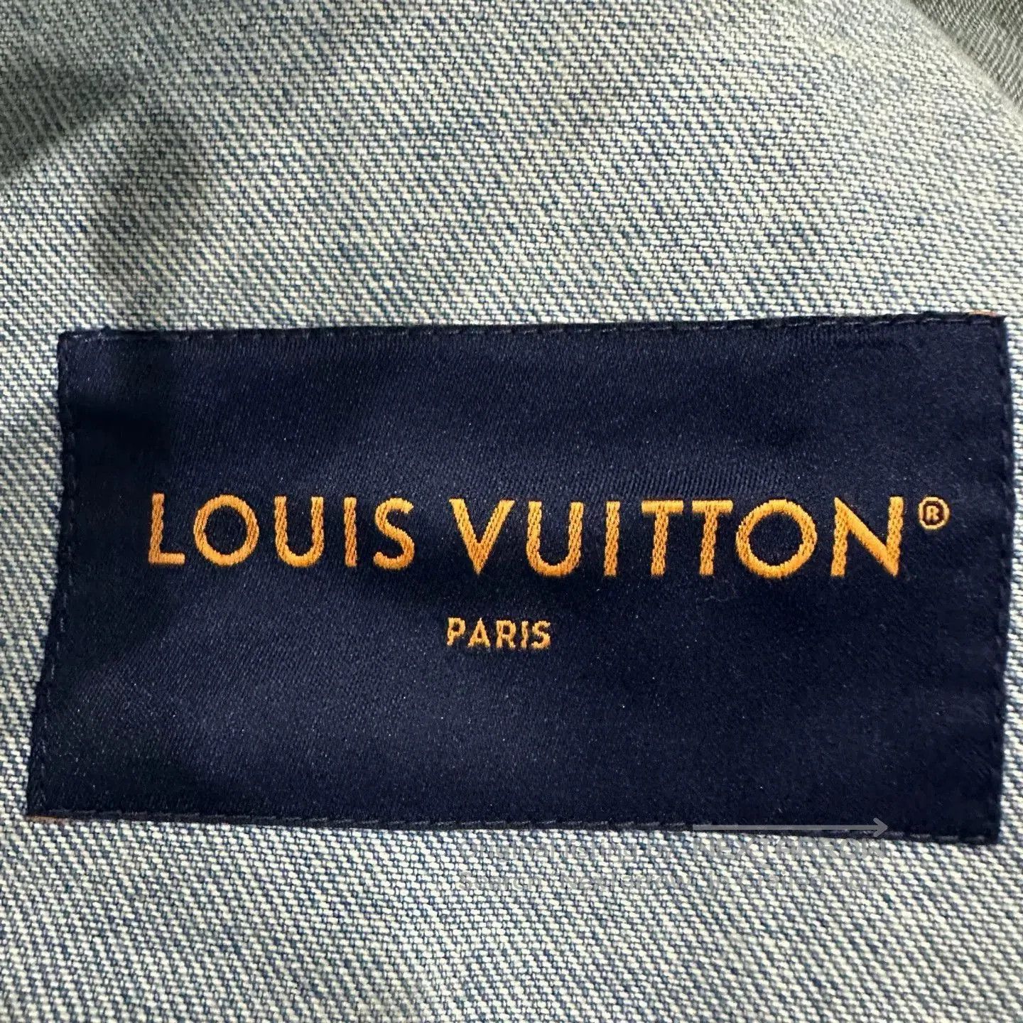 Louis Vuitton Louis Vuitton Checkerboard Logo Denim Jacket. Size US L / EU 52-54 / 3 - 3 Thumbnail