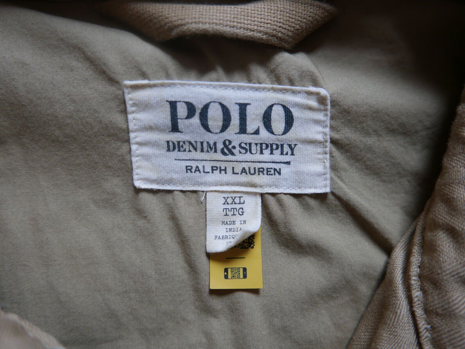 Polo Ralph Lauren Polo Ralph Lauren Jacket Military M-65 Desert Tan USA XXL Size US XXL / EU 58 / 5 - 3 Thumbnail