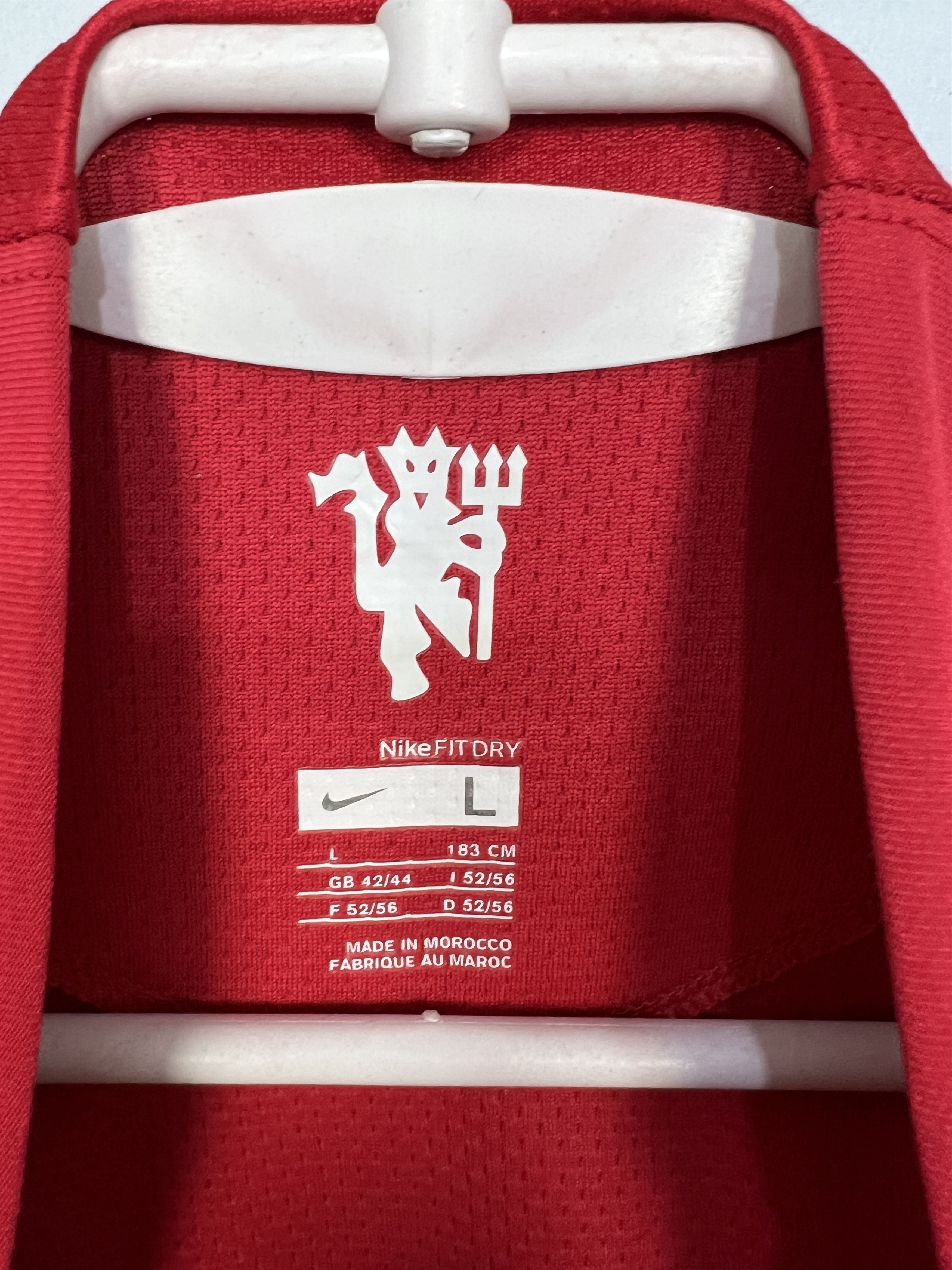 Nike Manchester United Home football shirt 2007 Soccer Nike Size US L / EU 52-54 / 3 - 7 Thumbnail