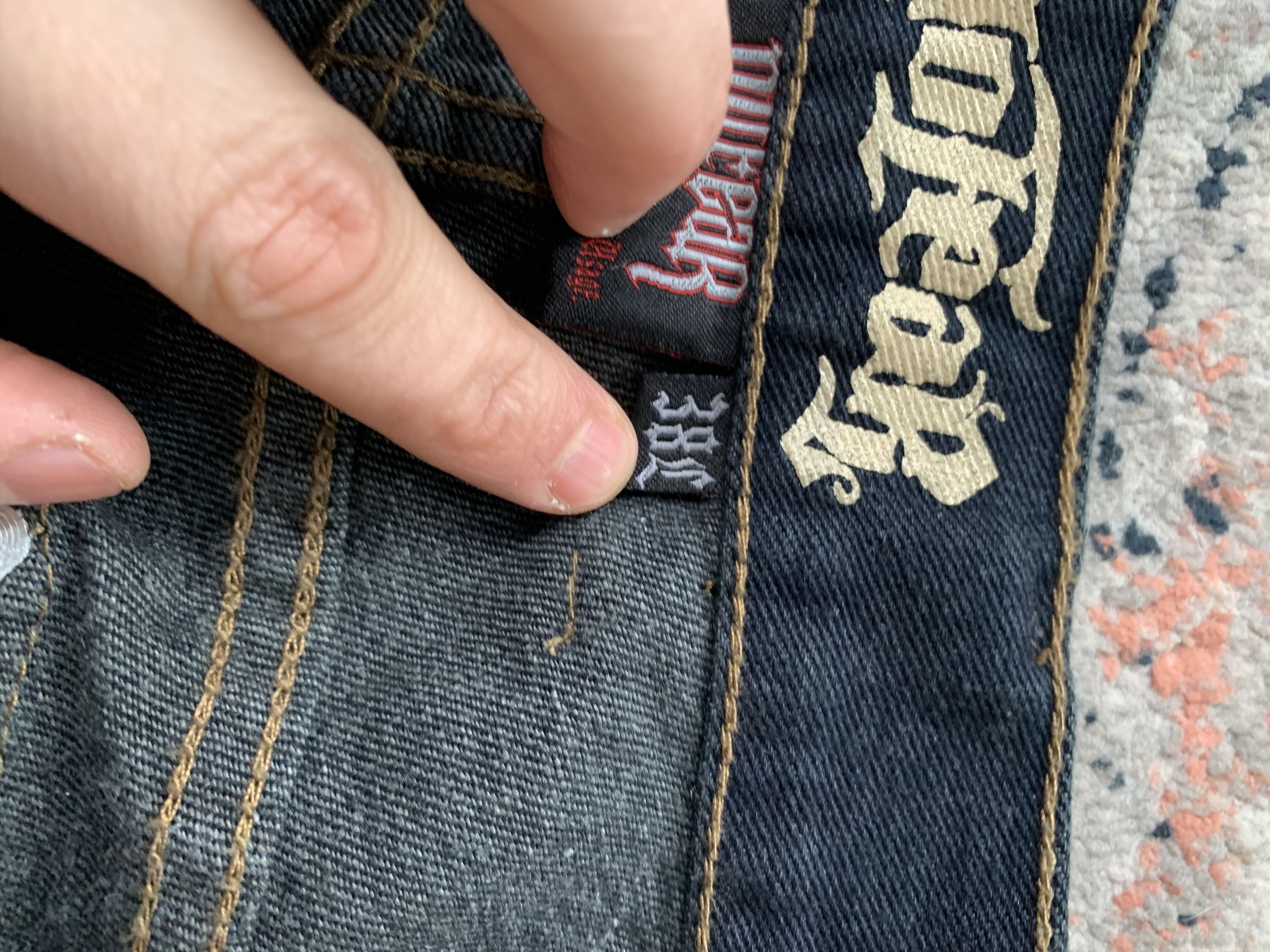 No Fear × Vintage Vintage No Fear Denim Pants Size US 38 / EU 54 - 6 Thumbnail