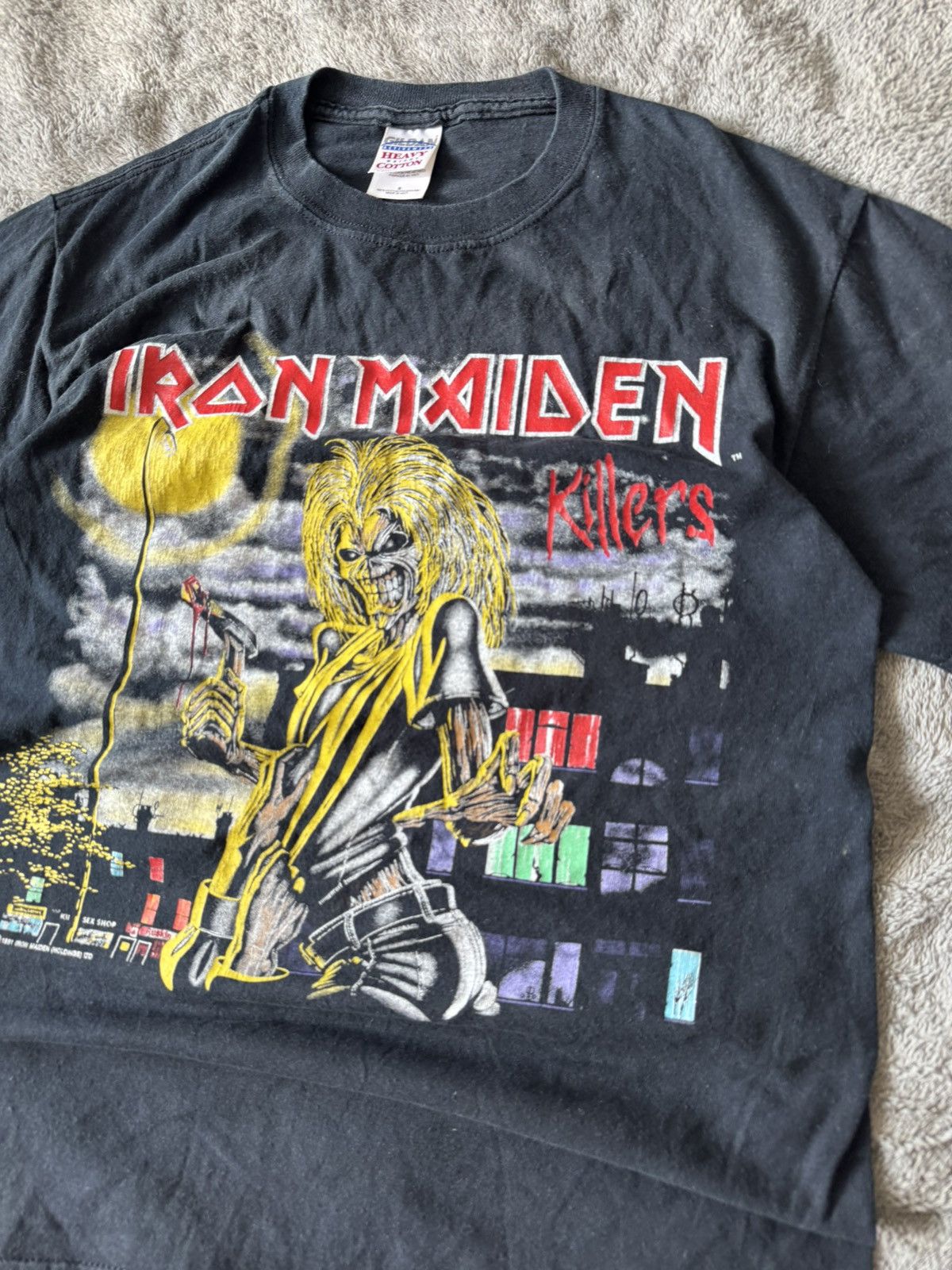 Vintage Vintage Iron Maden 1981 Merchindise T-shirt Size US S / EU 44-46 / 1 - 2 Thumbnail