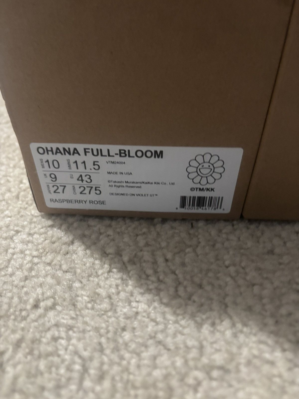 Japanese Brand × Takashi Murakami Takashi Murakami Ohana Full Bloom Size US 10 / EU 43 - 4 Thumbnail