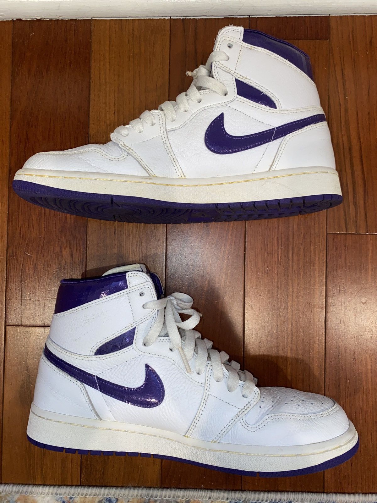 Jordan Brand × Nike Jordan 1 Retro High “Court Purple” Size US 9 / EU 42 - 3 Thumbnail