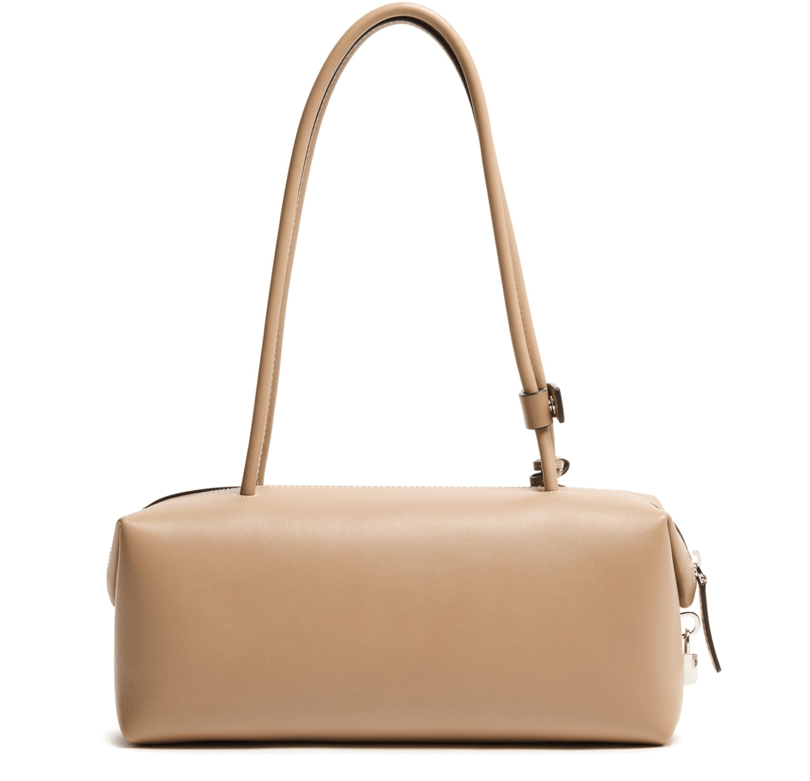 Max Mara MAX MARA Holdall Beige Leather Shoulder Bag New/Authentic Size ONE SIZE - 3 Thumbnail