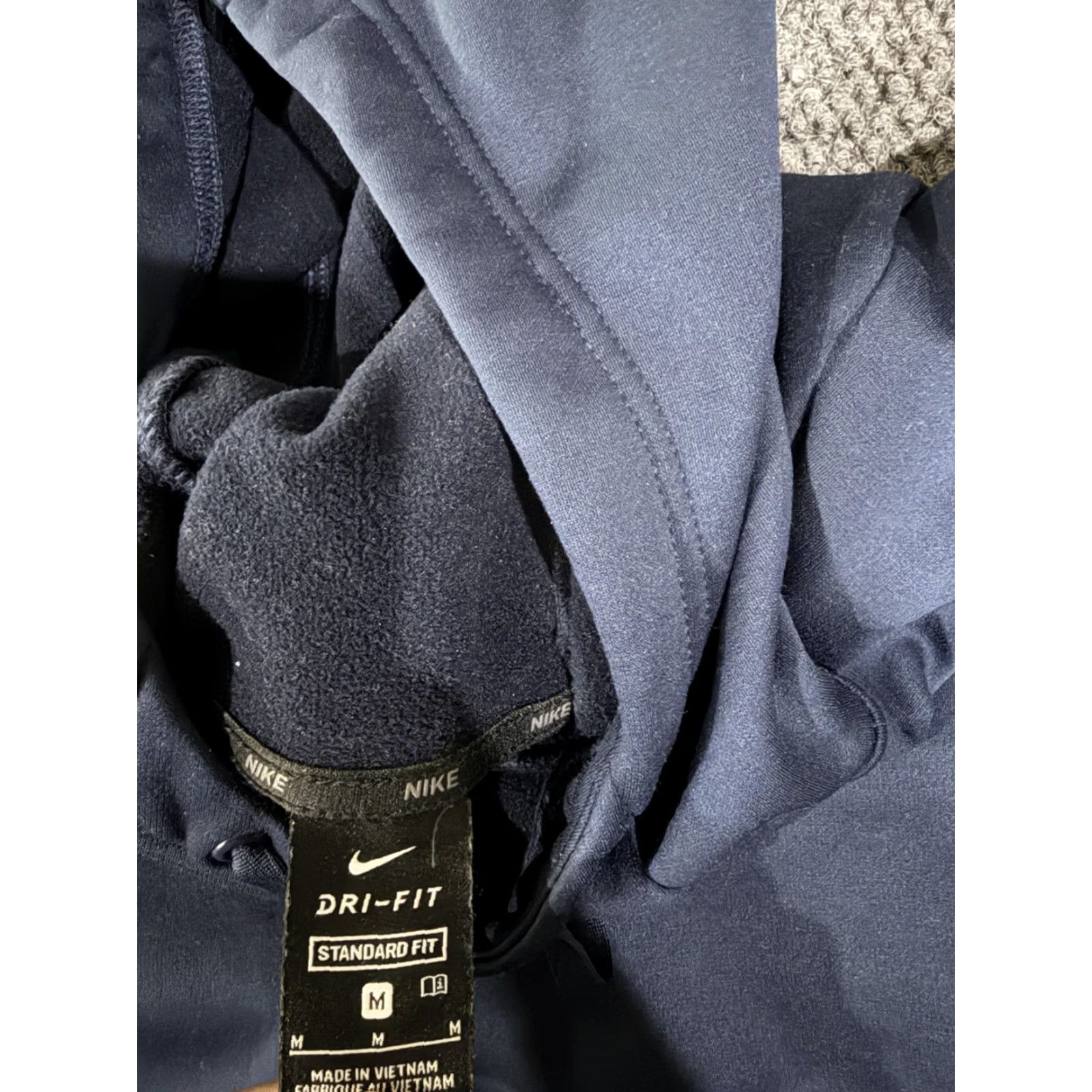 Nike Nike Hoodie Mens M Blue Dri-FIT Pullover Graphic Logo Fleece Sweatshirt Size US M / EU 48-50 / 2 - 5 Thumbnail