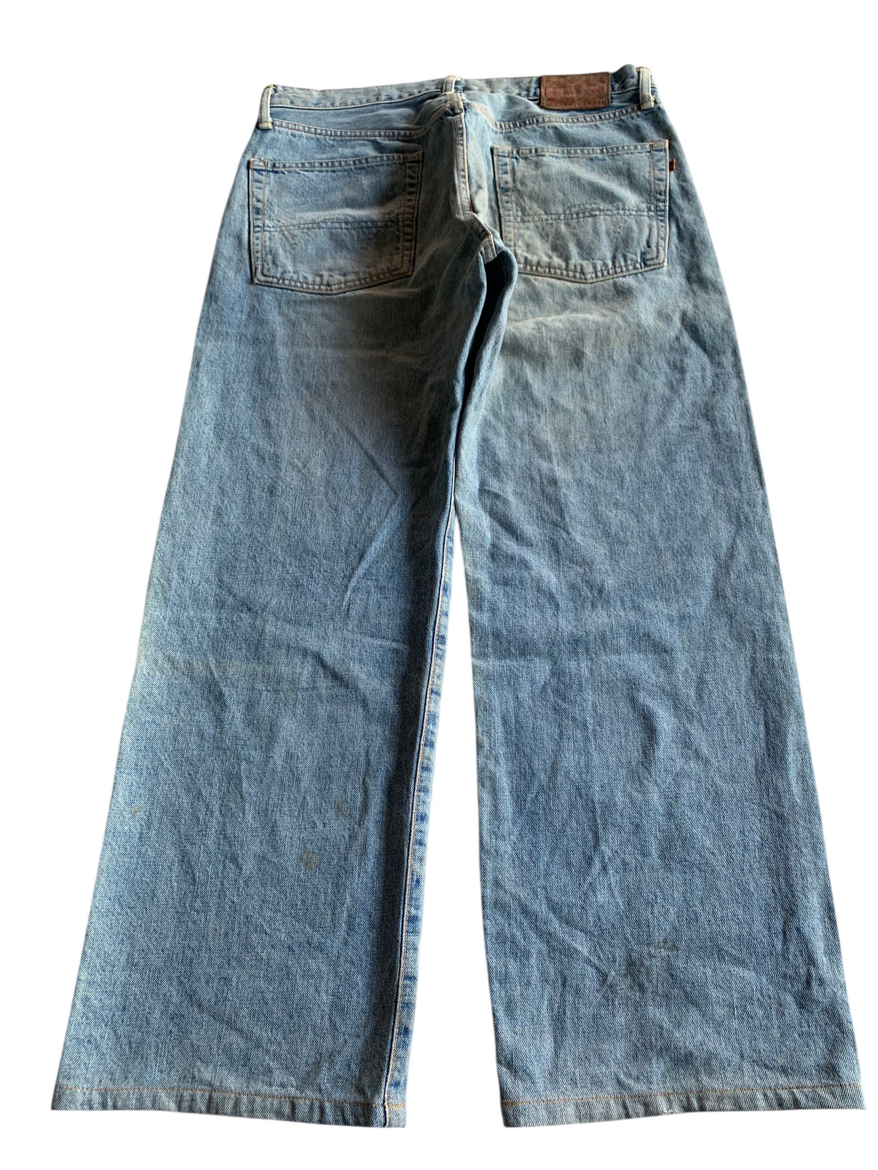 Kapital VINTAGE EDWIN 505X SELVEDGE BAGGY FADED DISTRESSED DENIM Size US 33 - 4 Thumbnail