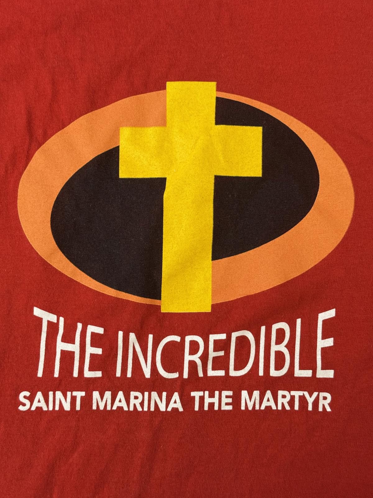 Gildan The Incredibles Movie T-shirt Saint Marina The Martyr Tee M Size US M / EU 48-50 / 2 - 4 Thumbnail