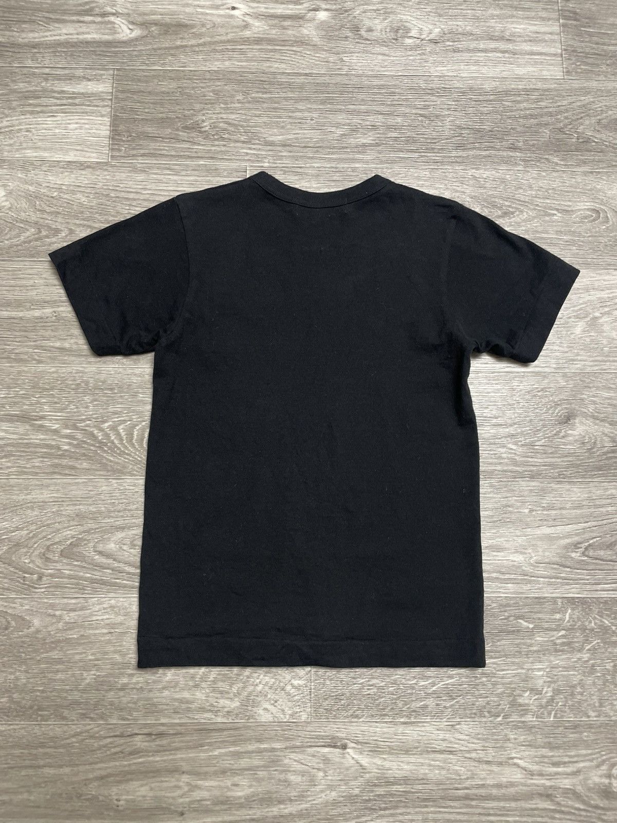 Comme des Garcons Comme Des Garsons Play Heart Logo Black T-Shirt Y2K Size XS / US 0-2 / IT 36-38 - 9 Thumbnail