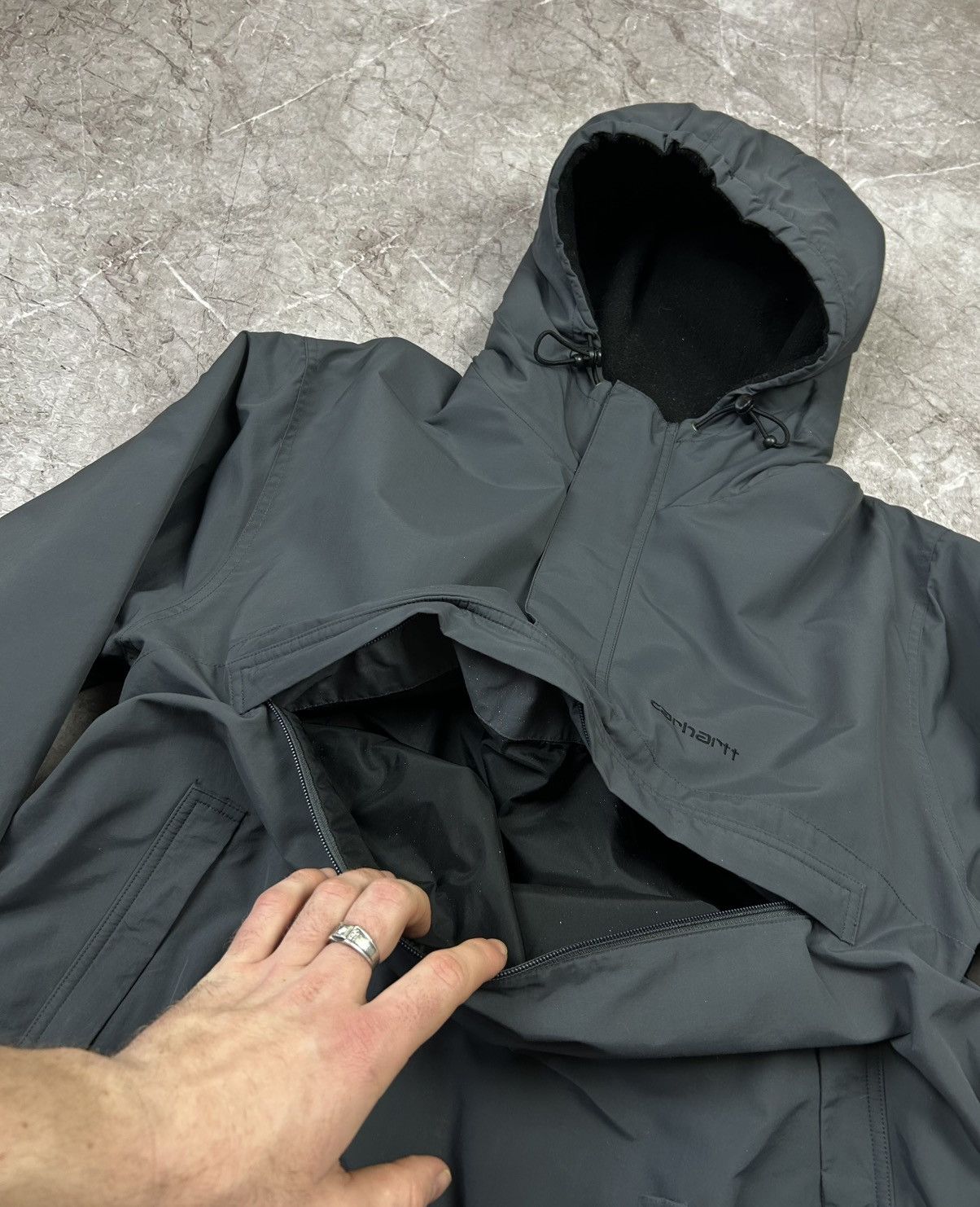 Carhartt Carhartt anorak nimbus pullover nylon jacket Size US L / EU 52-54 / 3 - 3 Thumbnail