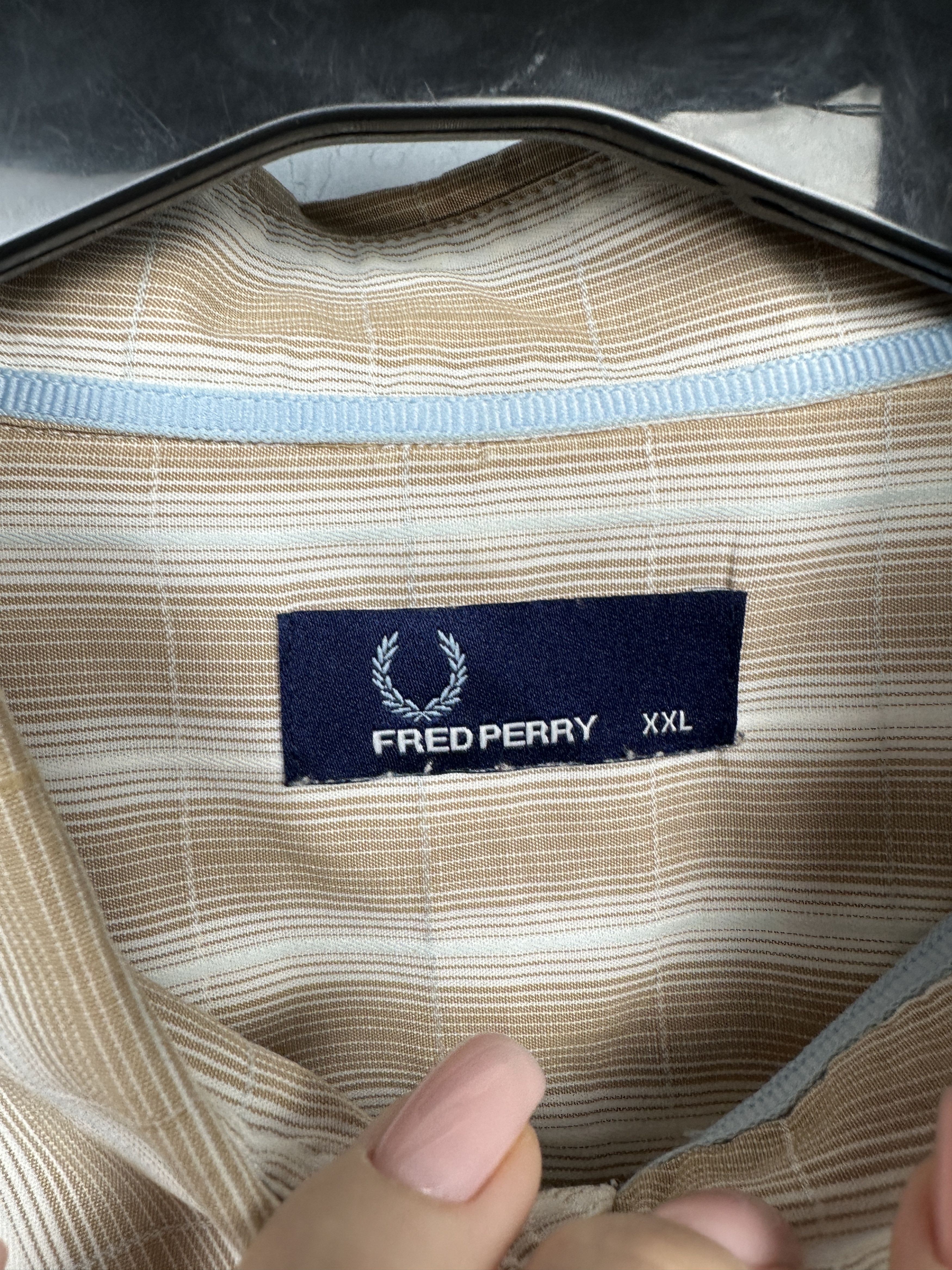 Fred Perry Fred Perry Vintage Mens Short Sleeve Shirt Size US XXL / EU 58 / 5 - 8 Thumbnail