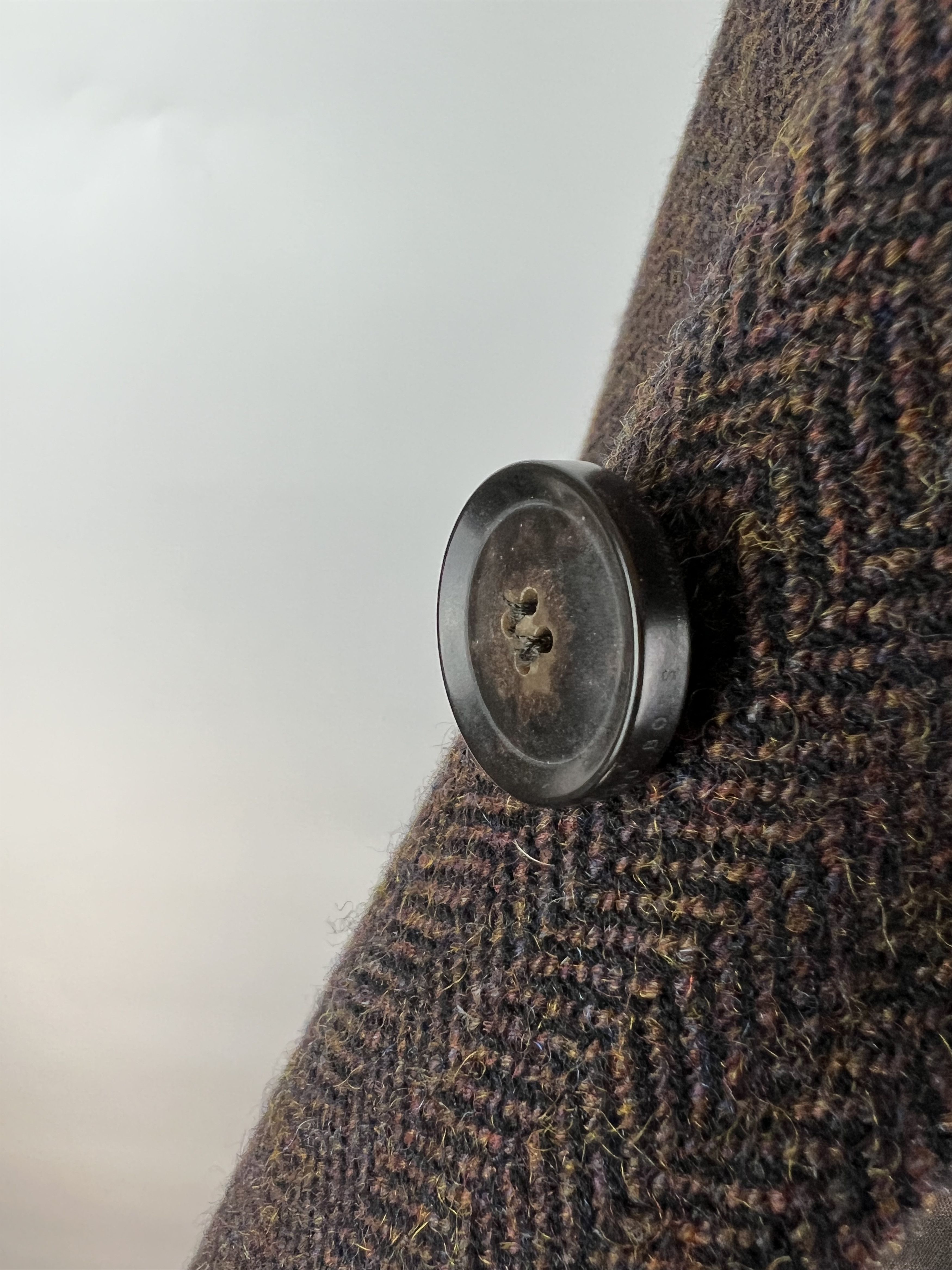 Hugo Boss Vtg Hugo Boss Wool Herringbone Heavy Coat Size 54 Size US L / EU 52-54 / 3 - 7 Thumbnail