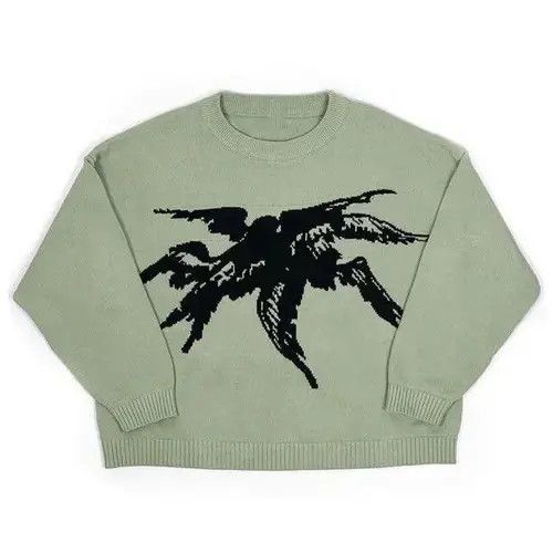 Japanese Brand × Vintage Harajuku Sweater Women Gothic Vintage Ripped Size US M / EU 48-50 / 2 - 3 Thumbnail