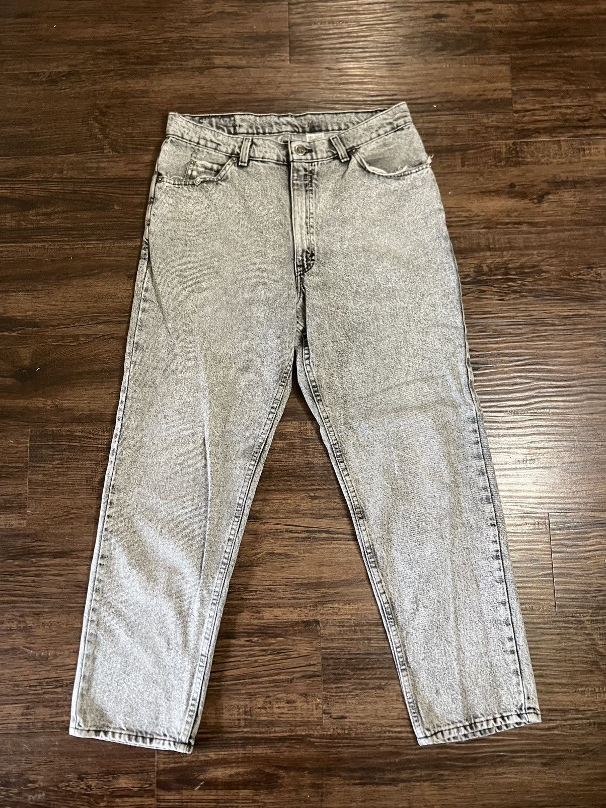 Vintage Grey Vintage Denim Jeans Size US 32 / EU 48 - 1 Thumbnail